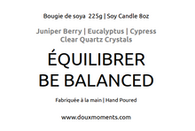 Charger l'image dans la galerie, ÉQUILIBRER | BOUGIES INFUSÉES DE CRYSTAUX