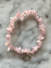 Charger l'image dans la galerie, BRACELET EN CRISTAUX DE QUARTZ ROSE